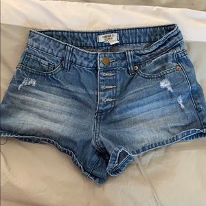 short jean shorts